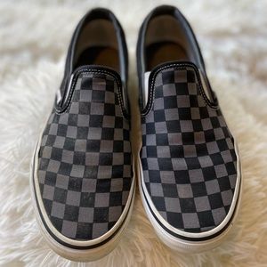 Vans Checkerboard Black/Gray
